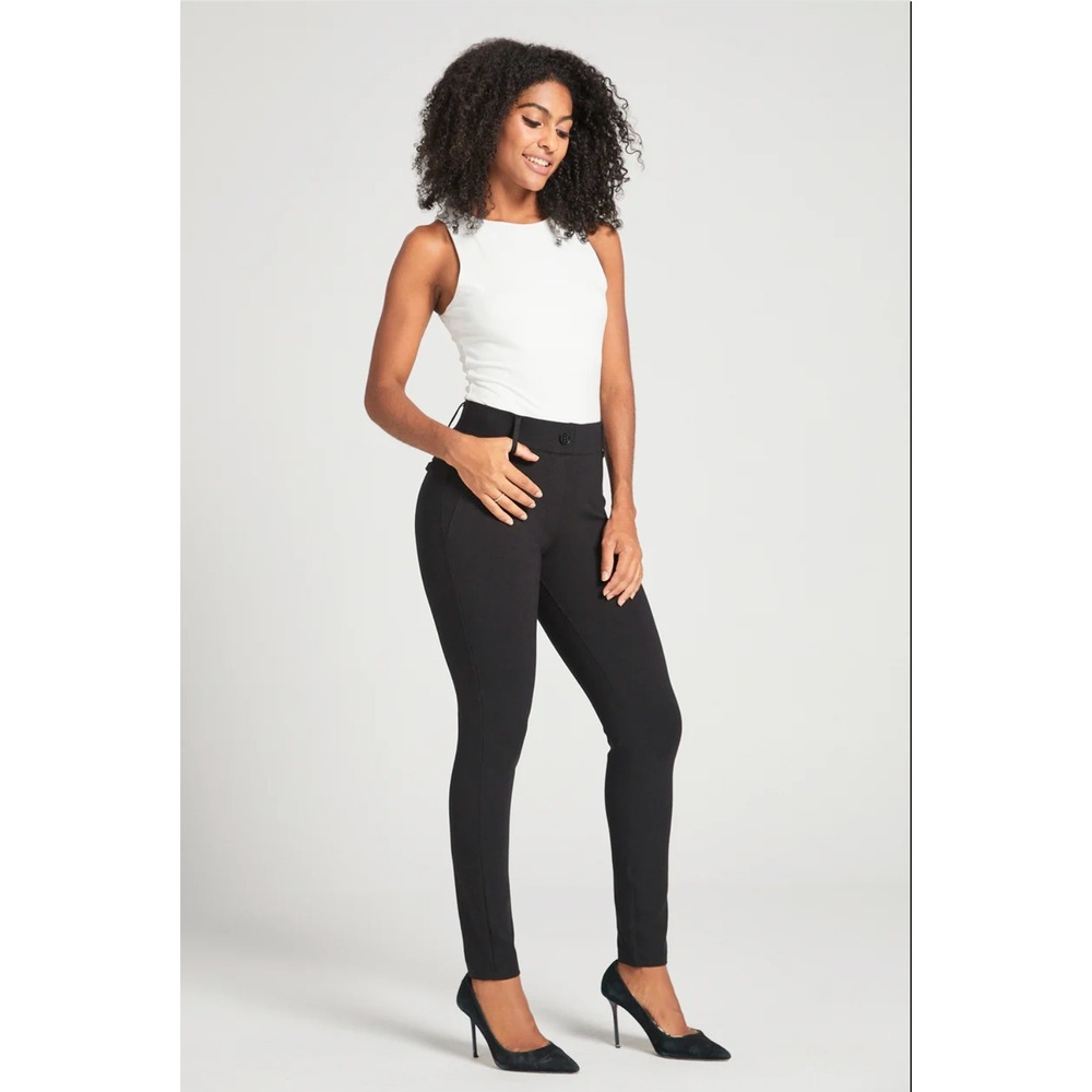 Betabrand Skinny Leg Classic DPYP Black W1166-BK XXS Extra Short Petite‎ NEW